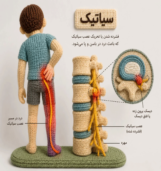 آموزش نکات مربوط به سیاتیک